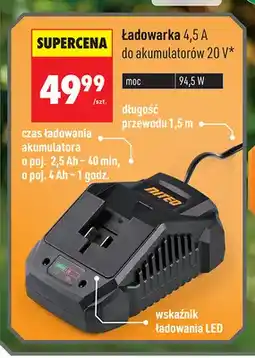 Biedronka Ładowarka 4,5A do akumulatorów Niteo oferta