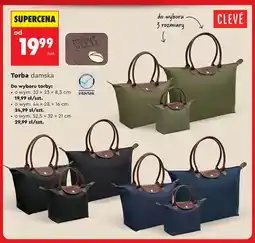 Biedronka Torba damska 44x28x16 cm Clevé oferta