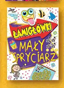 Biedronka Książka Łamigłówki Mały Spryciarz oferta