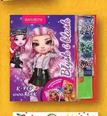 Biedronka Książka Błysk i blask Rainbow High K-Pop kontra Rock oferta