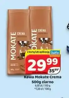 Delfin Kawa ziarnista Mokate Crema ziarno oferta