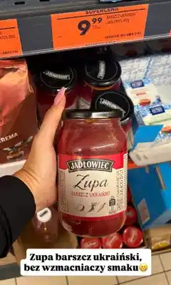 Biedronka Zupa barszcz ukraiński Jadłowiec oferta