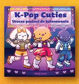 Biedronka Kolorowanka K-Pop Cuties Urocze postaci do kolorowania Molly Gum oferta