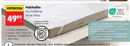 Biedronka Nakładka na materac Aloe Vera Smukee 160x200 cm oferta