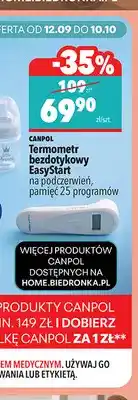 Biedronka Termometr bezdotykowy EasyStart na podczerwień Canpol oferta