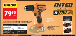Biedronka Akumulatorowa wiertarko-wkrętarka Niteo oferta