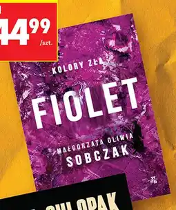 Biedronka Książka Kolory zła Fiolet Małgorzata Oliwia Sobczak oferta