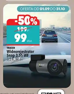 Biedronka Wideorejestrator Snap 3,5S-WF 3,5 K Wi-Fi Tracer oferta