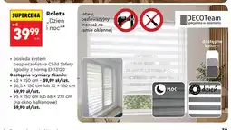 Biedronka Roleta dzień i noc DECOTeam 42x150 cm oferta