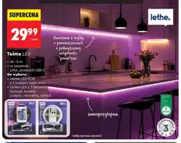 Biedronka Taśma LED RGB z 4 trybami świecenia Lethe oferta