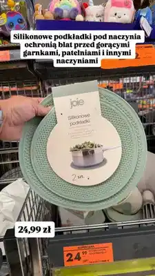Biedronka Podkładki silikonowe Joie oferta