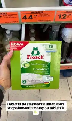 Biedronka Tabletki do zmywarek Frosch All in 1 Limonkowe oferta