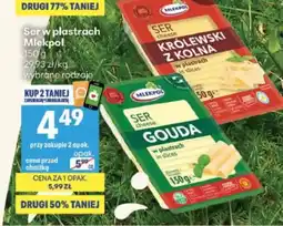Delikatesy Centrum Ser w plastrach Mlekpolski oferta