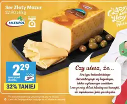 Delikatesy Centrum Ser Złoty Mazur oferta