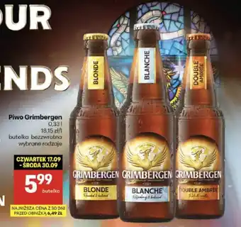 Delikatesy Centrum Piwo Grimbergen oferta