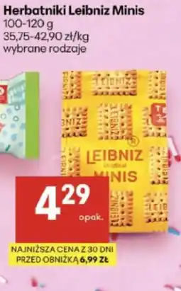 Delikatesy Centrum Herbatniki Leibniz Minis oferta
