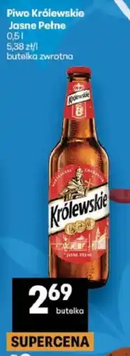 Delikatesy Centrum Piwo Królewskie Jasne Pełne oferta