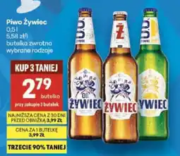 Delikatesy Centrum Piwo Żywiec oferta