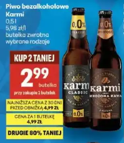 Delikatesy Centrum Piwo bezalkoholowe Karmi oferta