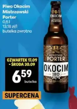 Delikatesy Centrum Piwo Okocim Mistrzowski Porter oferta