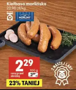 Delikatesy Centrum Kiełbasa morlińska Morliny oferta