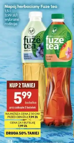 Delikatesy Centrum Napój herbaciany Fuze tea oferta