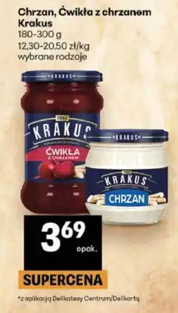 Delikatesy Centrum Ćwikła z chrzanem Krakus oferta