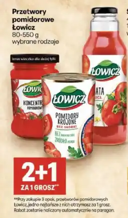 Delikatesy Centrum Przetwory pomidorowe Łowicz oferta