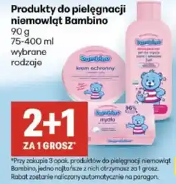 Delikatesy Centrum Produkty do pielęgnacji niemowląt Bambino oferta