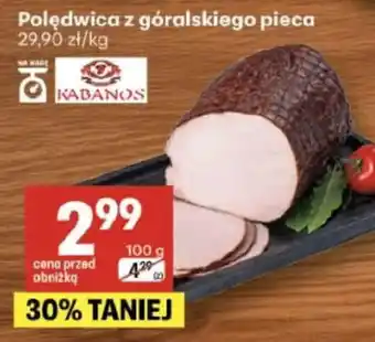 Delikatesy Centrum Polędwica z góralskiego pieca Kabanos oferta