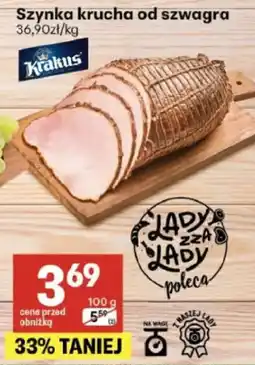 Delikatesy Centrum Szynka krucha Krakus oferta