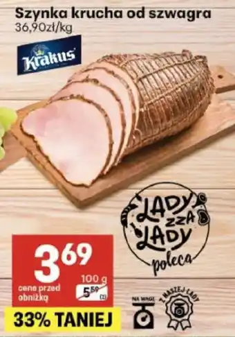 Delikatesy Centrum Szynka krucha Krakus oferta