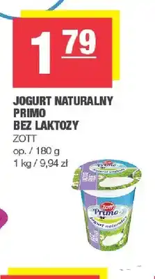 Spar Jogurt naturalny Primo bez laktozy Zott oferta