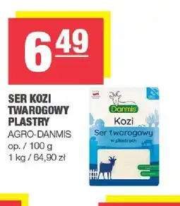 Spar Ser kozi twarogowy w plastrach Danmis oferta