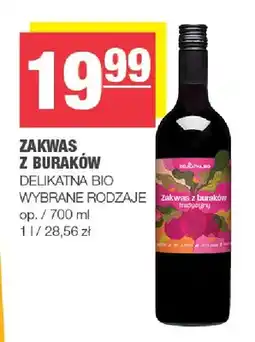 Spar Zakwas z buraków Delikatna Bio oferta