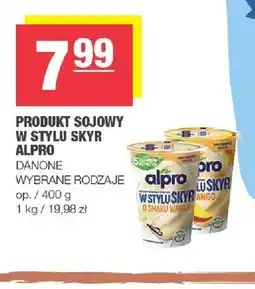 Spar Produkt sojowy w stylu skyr Alpro oferta