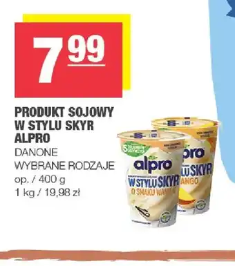 Produkt sojowy w stylu skyr Alpro