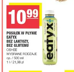 Spar Posiłek w płynie eatyx bez laktozy bez glutenu Oshee oferta
