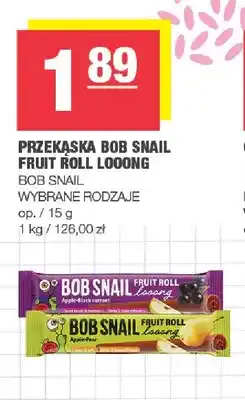 Spar Przekąska Bob Snail Fruit Roll Looong oferta