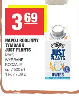 Spar Napój roślinny Tymbark Just Plants oferta