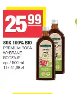 Spar Sok Bio Premium Rosa 100% oferta