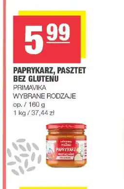 Spar Paprykarz bez glutenu Primavika oferta