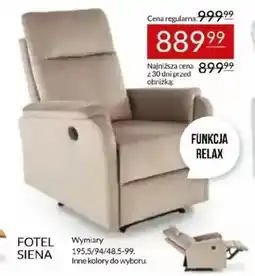Abra Fotel Siena oferta