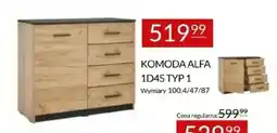 Abra Komoda Alfa 1D4S Typ 1 oferta