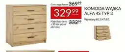Abra Komoda wąska Alfa 4S Typ 3 oferta