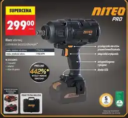 Biedronka Klucz udarowy z silnikiem bezszczotkowym oferta
