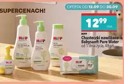 Biedronka HIPP Chusteczki nawilżane Babysanft Pure Water oferta