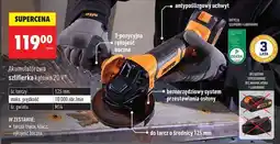 Biedronka Akumulatorowa szlifierka kątowa 20 V oferta