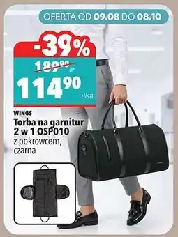 Biedronka Torba na garnitur 2 w 1 OSP010 oferta