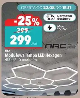 Biedronka Modułowa lampa LED Hexagon oferta